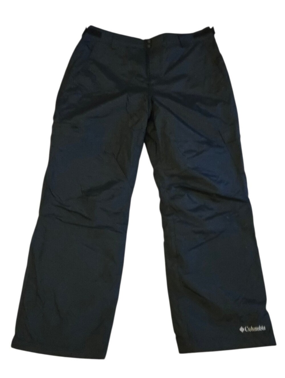 Columbia Black Lined Snow/Ski Pants Black Size XL